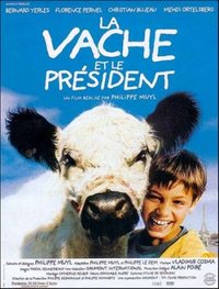 La vache et le president