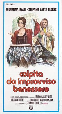 Colpita da improvviso benessere