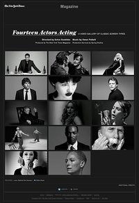 14 Actors Acting