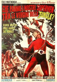 Che fanno i nostri supermen tra le vergini della jungla?