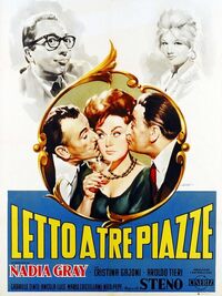 Letto a tre piazze